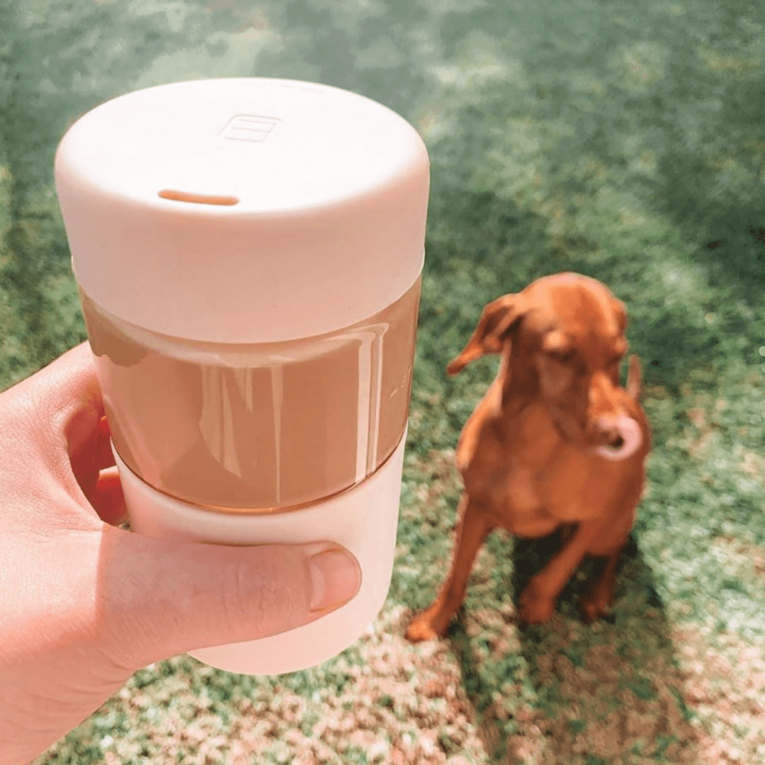 ORIGINAL -  Reusable Glass Coffee Cup 12oz