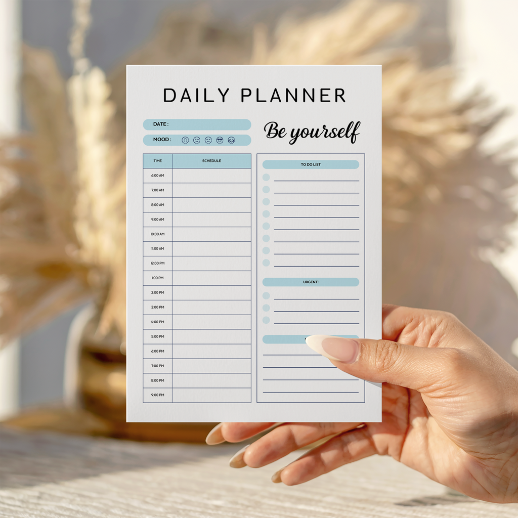 Be yourself Daily Planner Notepad