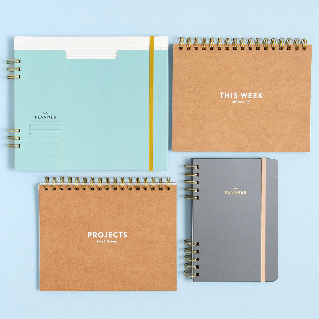 Undated Spiral Weekly Planner