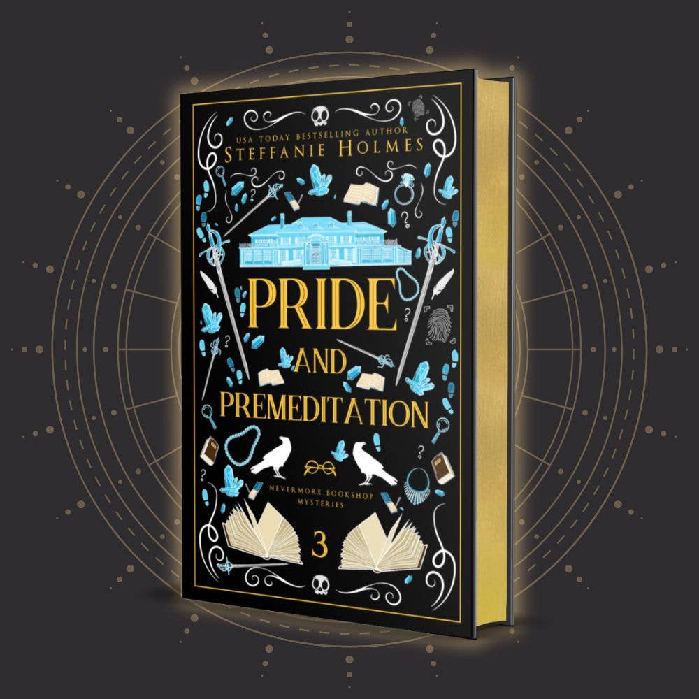 LIMITED EDITION Pride and Premeditation - SIGNED hardcover luxe edition