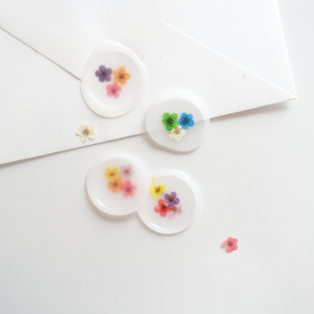 Blank wax seal stamp: Stamp with handle (+ box & storage bag)