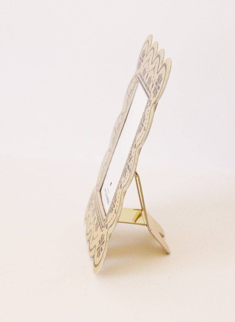 Faux Tin ~  Biscuit Frame