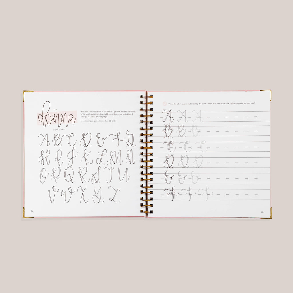 Modern Calligraphy: A Calligraphy Practice Workbook