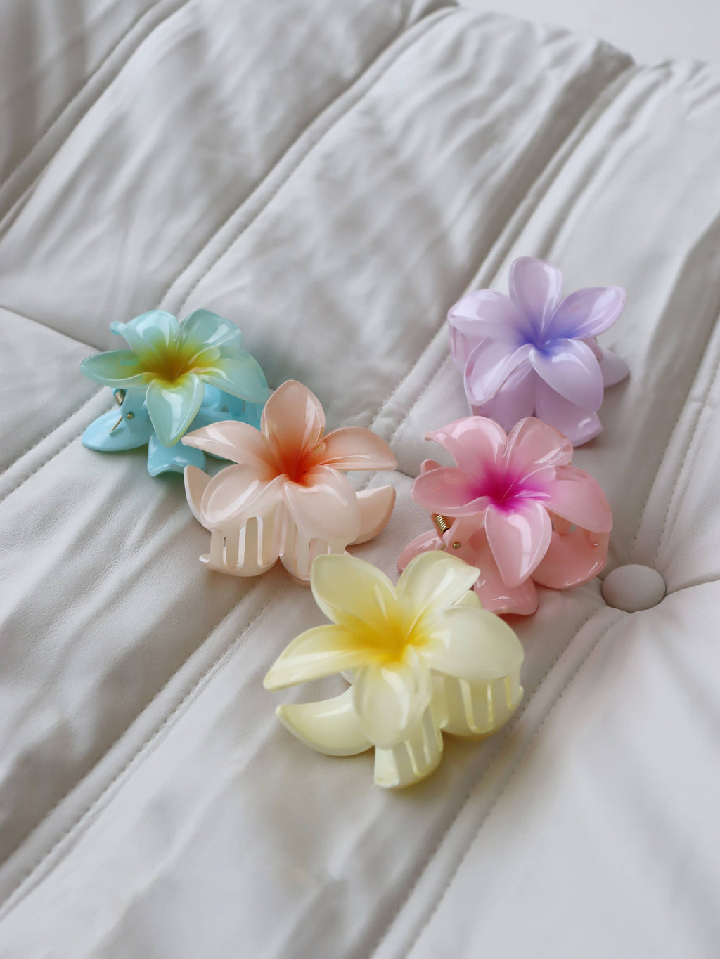 Aloha Flower Claw Clip (5cols)