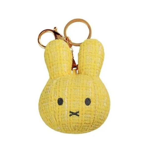Miffy Plush Yellow Keyring