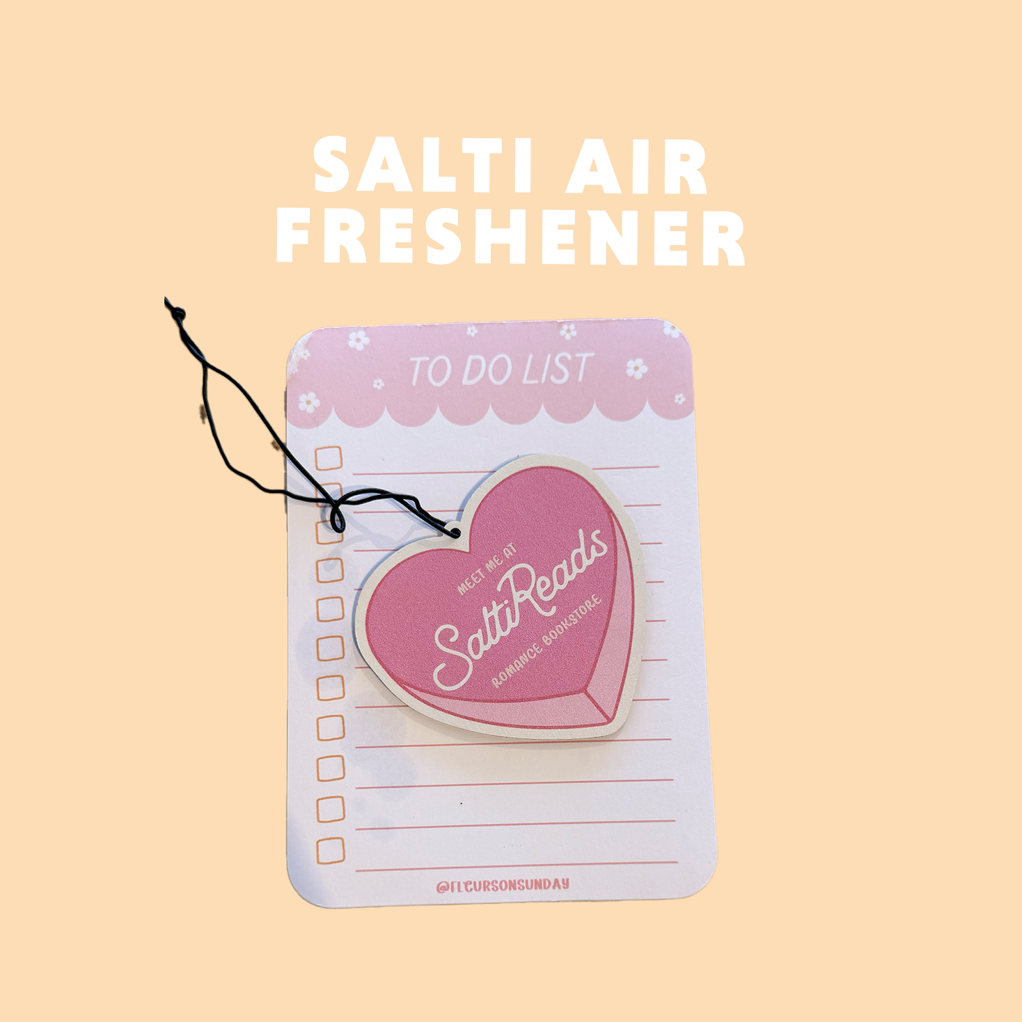 SALTI HEART AIR FRESHENER